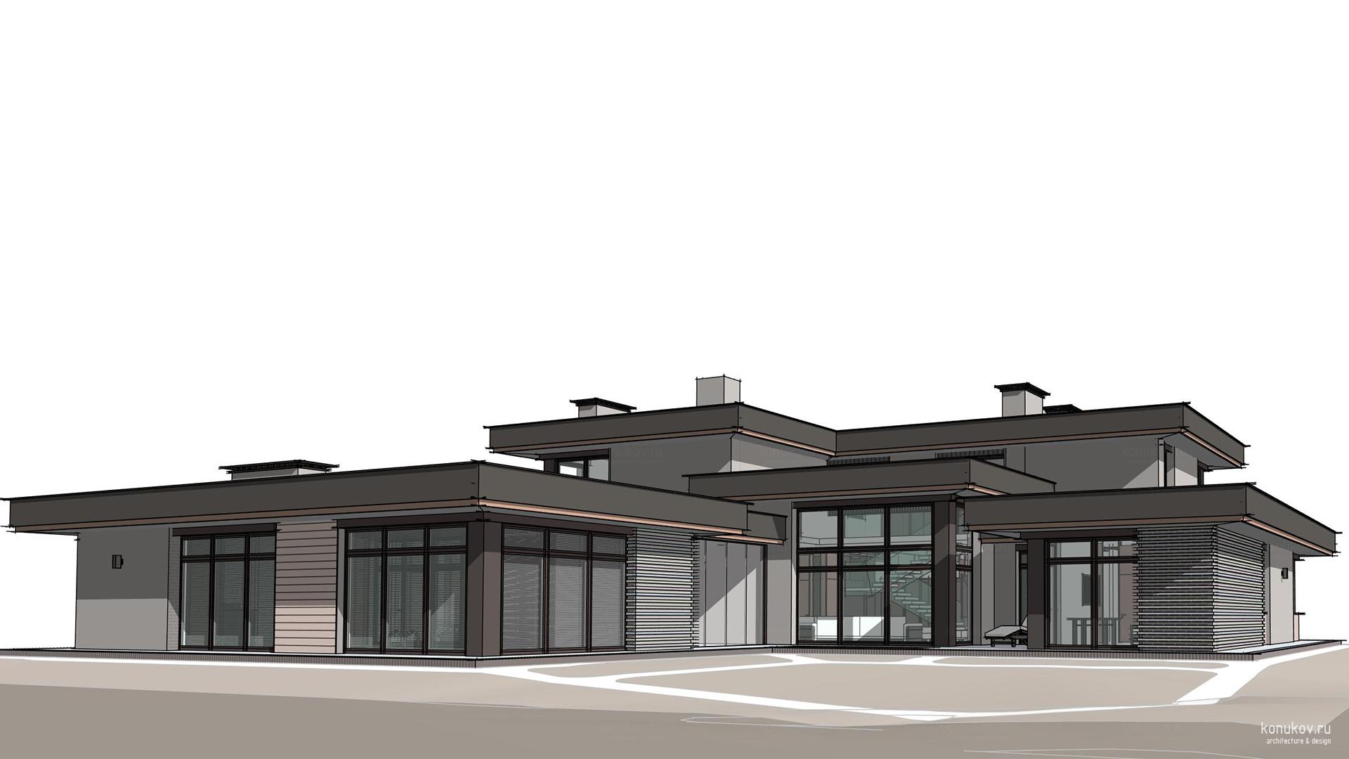 Дом со спа зоной и гаражом