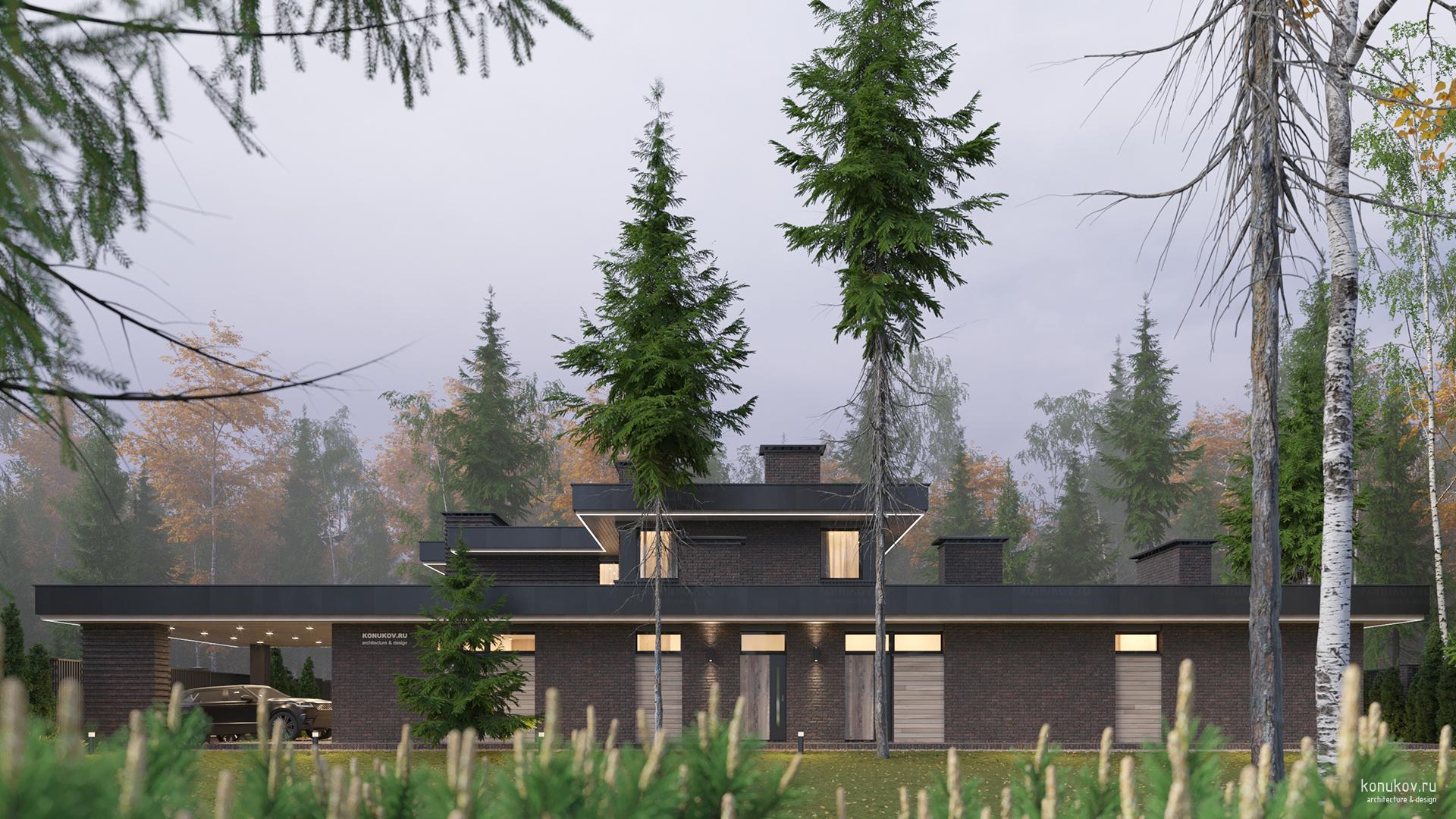 Дом со спа зоной и гаражом