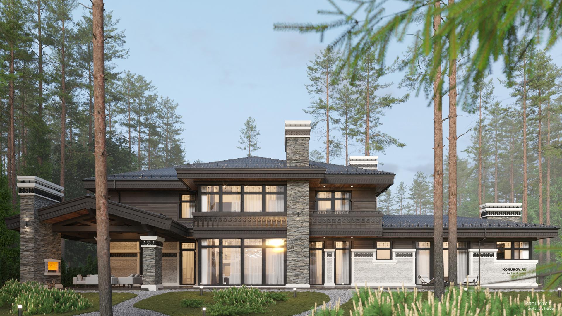 Дом с небольшой сауной