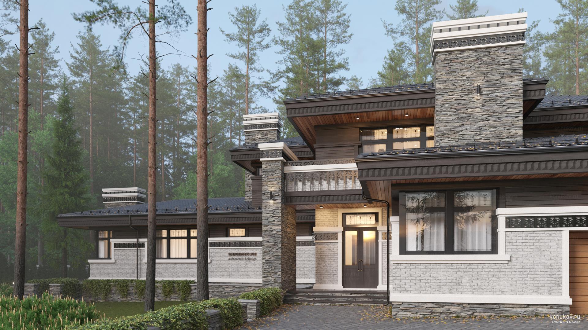 Дом с небольшой сауной