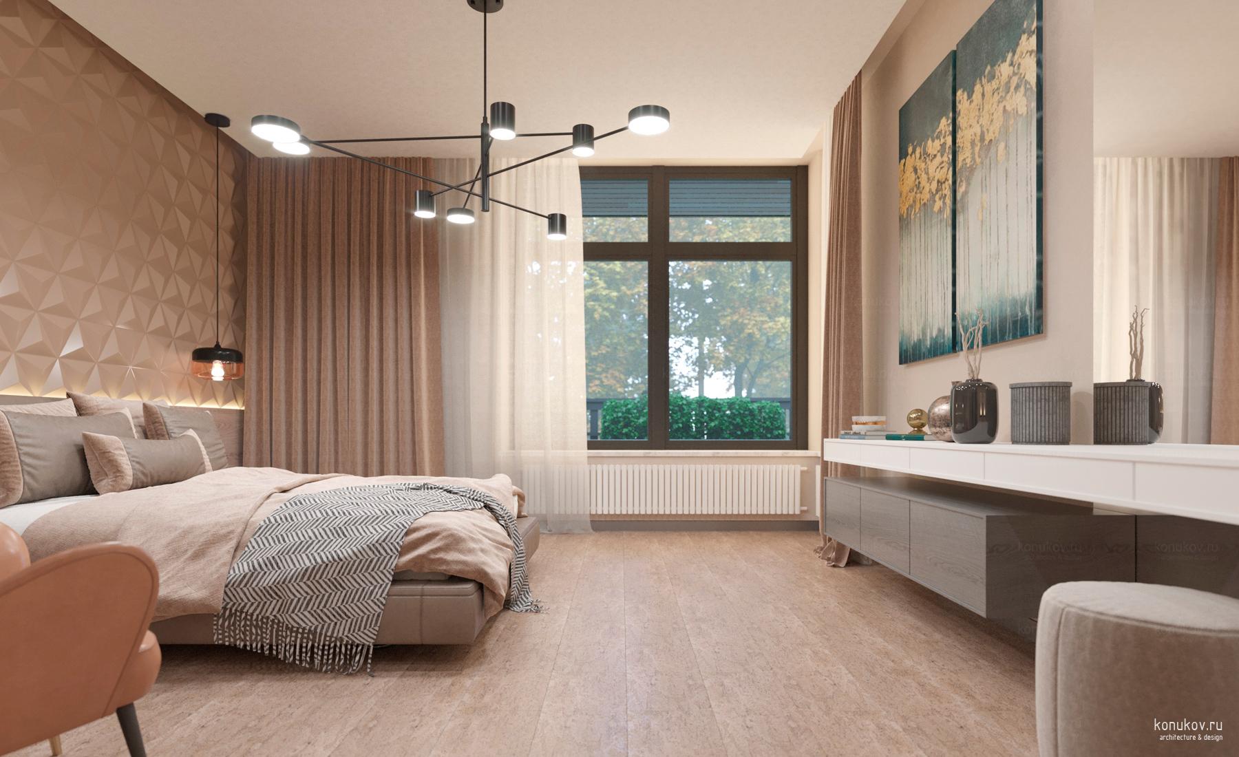 Мастер спальня вид 3